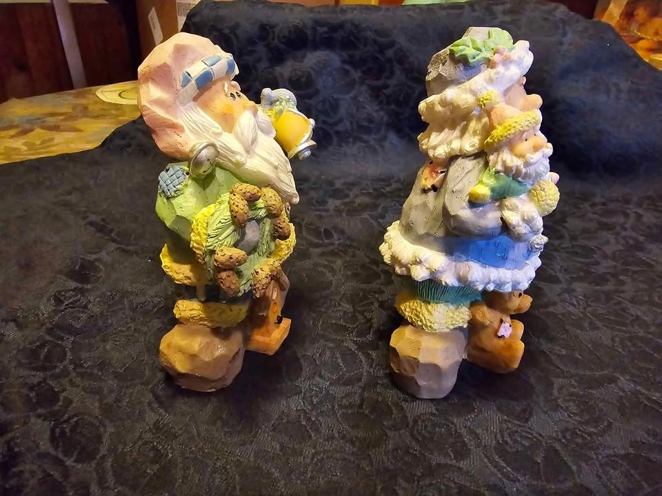 Santa figurines set of 2 - photo 2