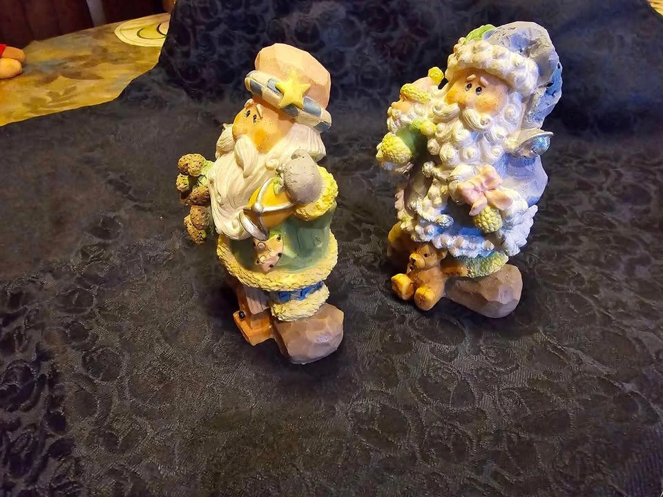 Santa figurines set of 2 - photo 4