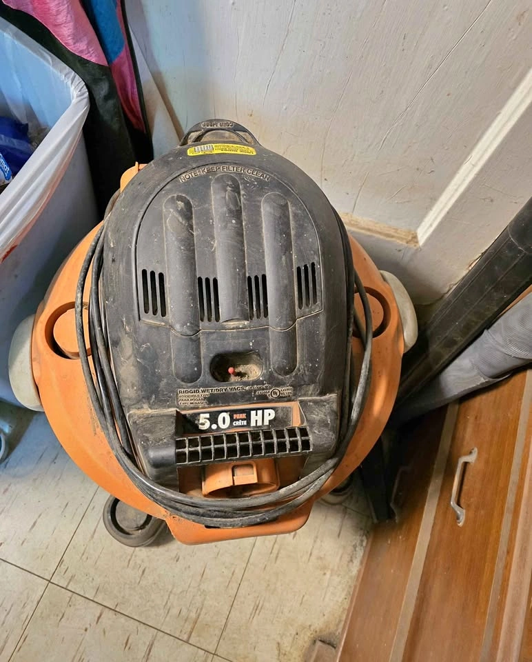 Ridgid 5.0 Peak HP 45 Liter Wet Dry Vac