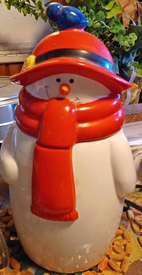 Snowman Cookie Jar