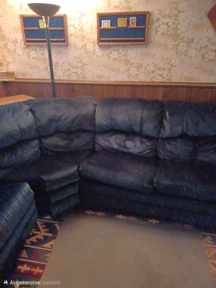 Reclining Sectional Sofa with Console & Sleeper - photo 4