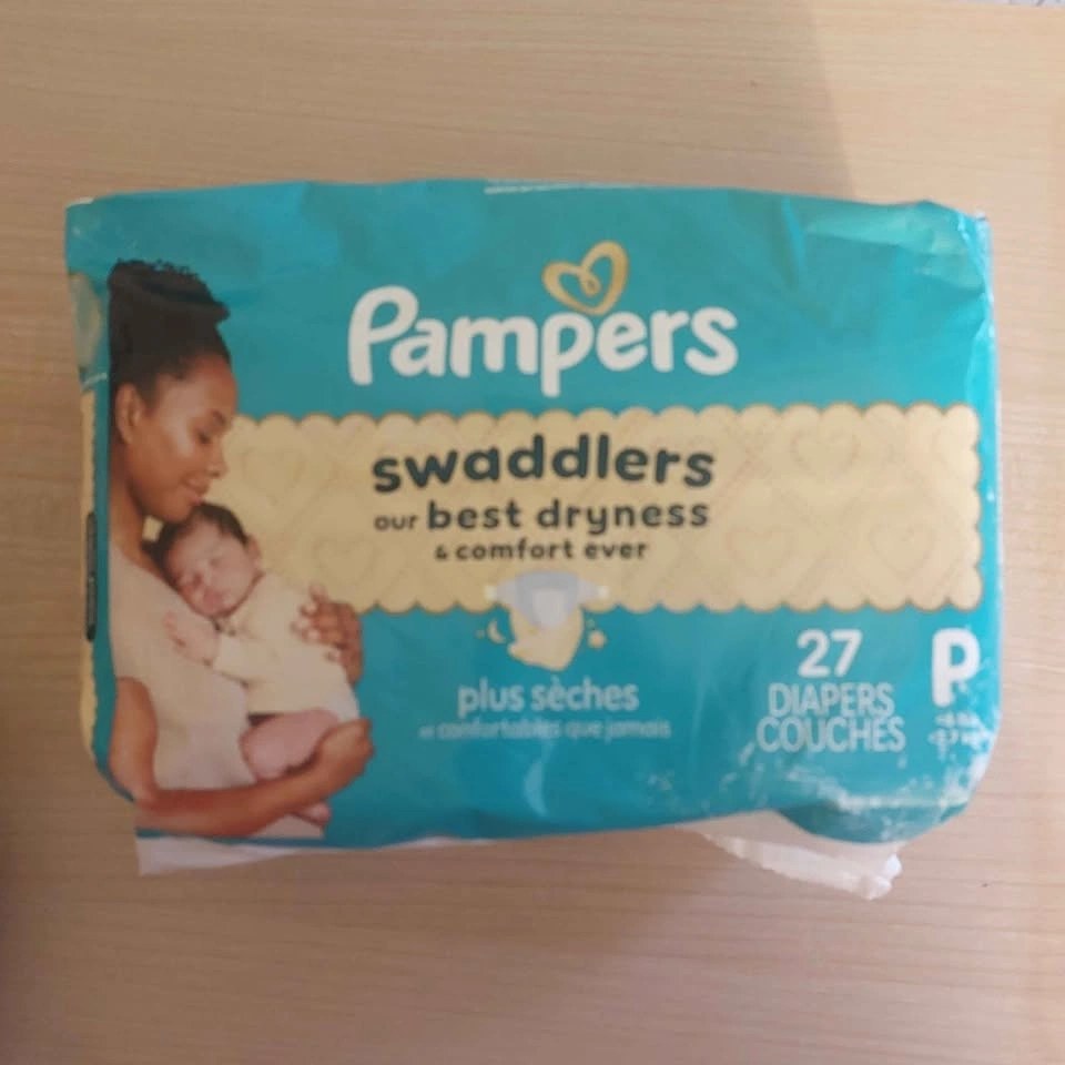 Pampers Swaddlers Diapers Size P1, 27 Count - photo 2