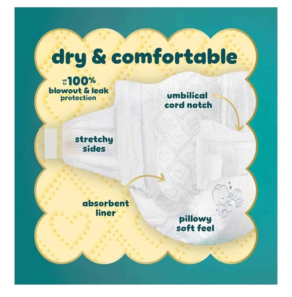 Pampers Swaddlers Diapers Size P1, 27 Count - photo 3