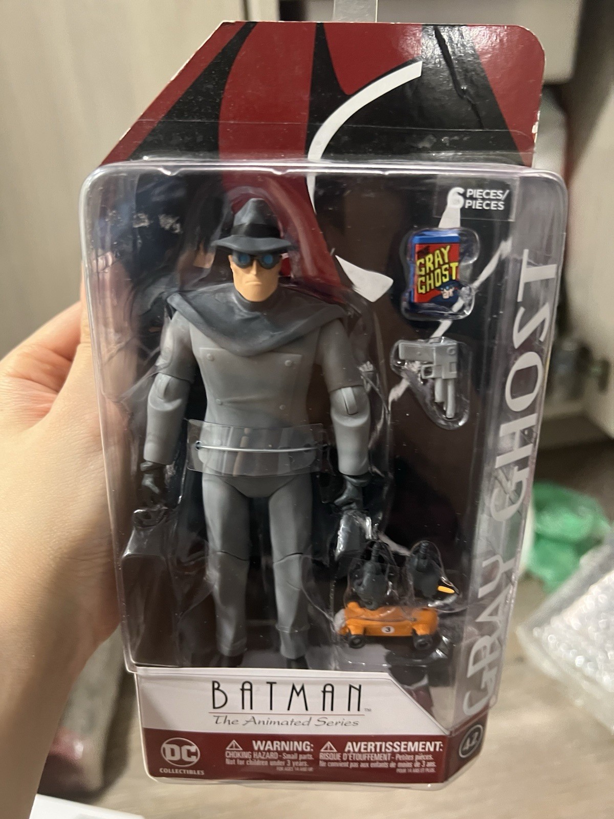 Batman The Animated Series GRAY GHOST Action Figure #42