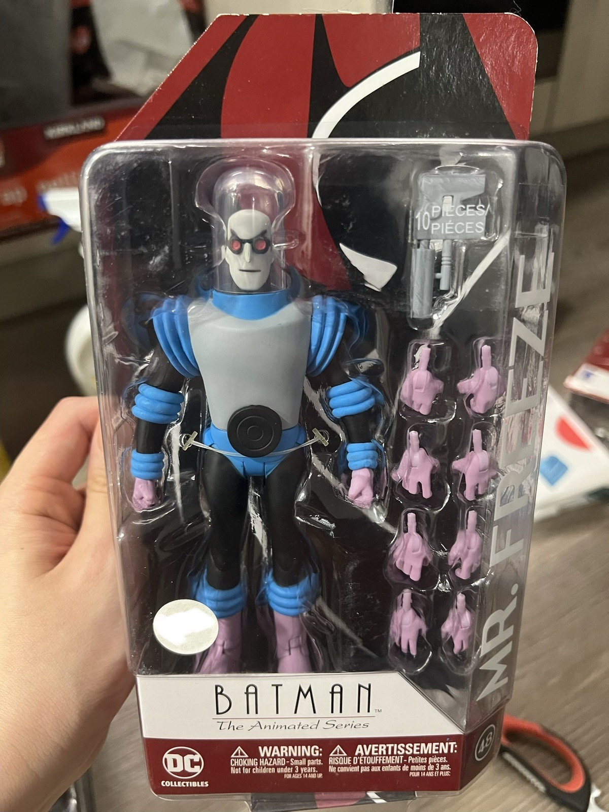 DC Collectibles Batman Animated Series #48 MR. FREEZE 6" Scale F
