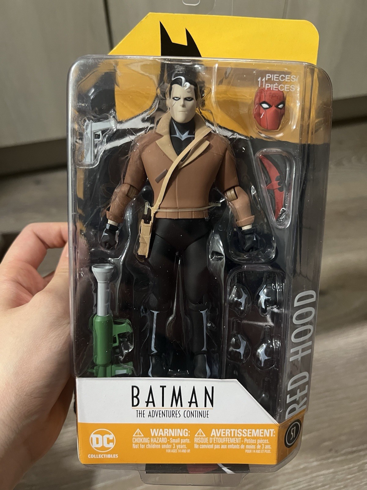 DC Collectibles Batman: The Adventures Continue: Red Hood Action