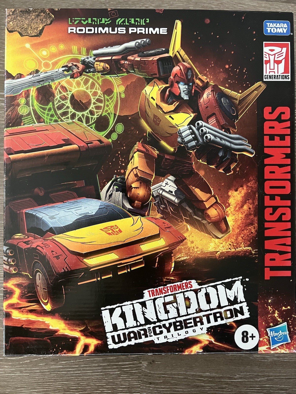 Transformers War for Cybertron Kingdom Commander Class Rodimus P