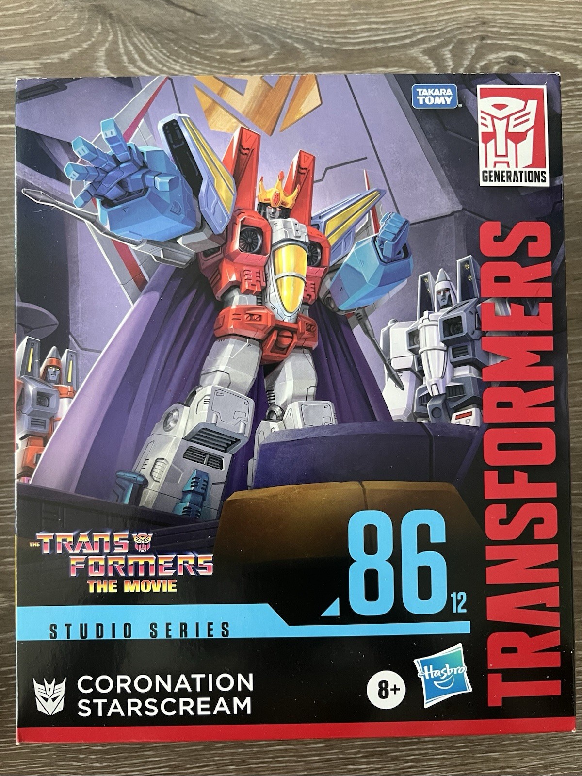 Transformers Studio Series Coronation Starscream 86 Leader
