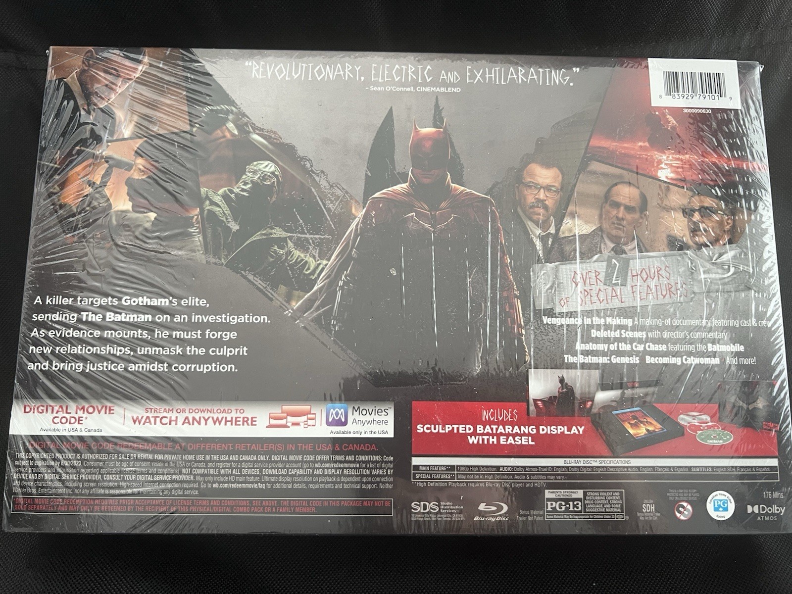 The Batman Walmart Exclusive Blu-Ray Digital DVD Collector's Set - photo 2
