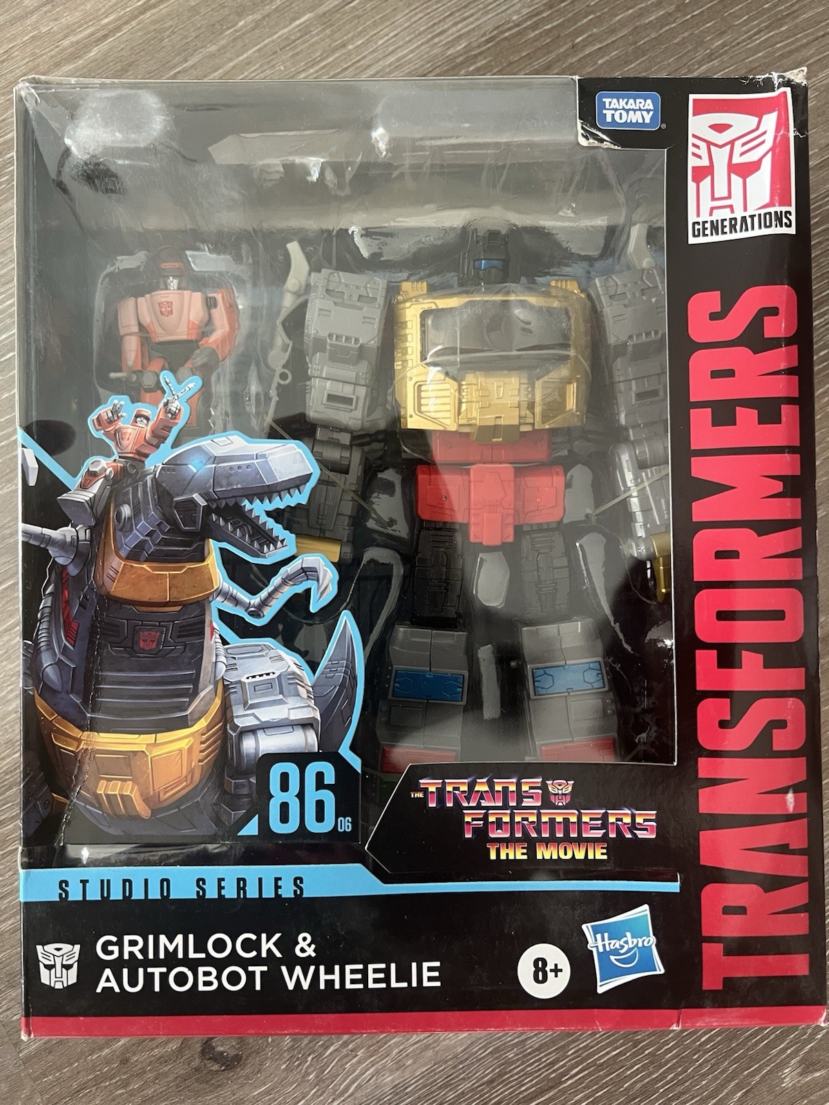 Transformers Grimlock & Wheelie Studio Series 86-06