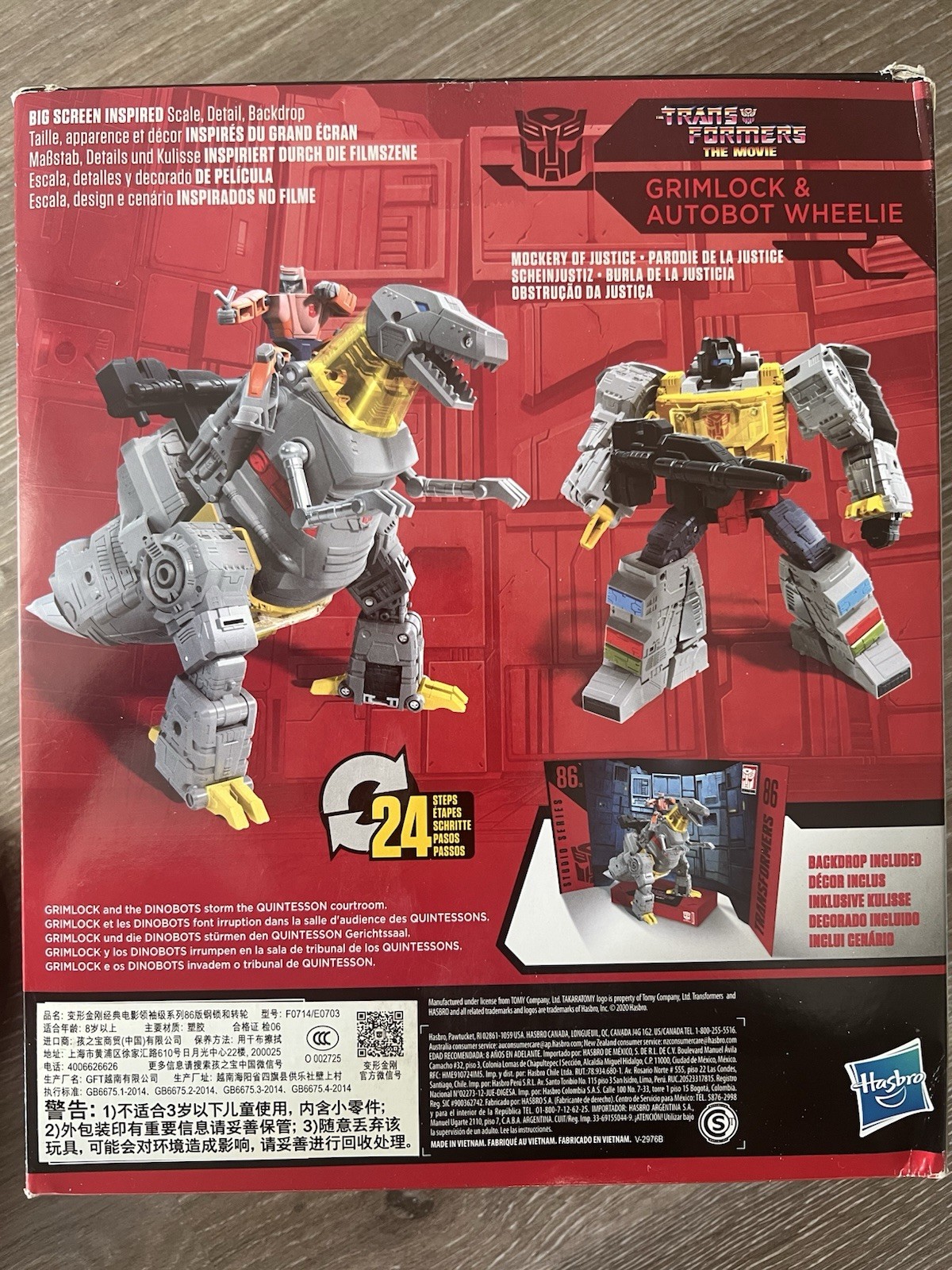 Transformers Grimlock & Wheelie Studio Series 86-06 - photo 2