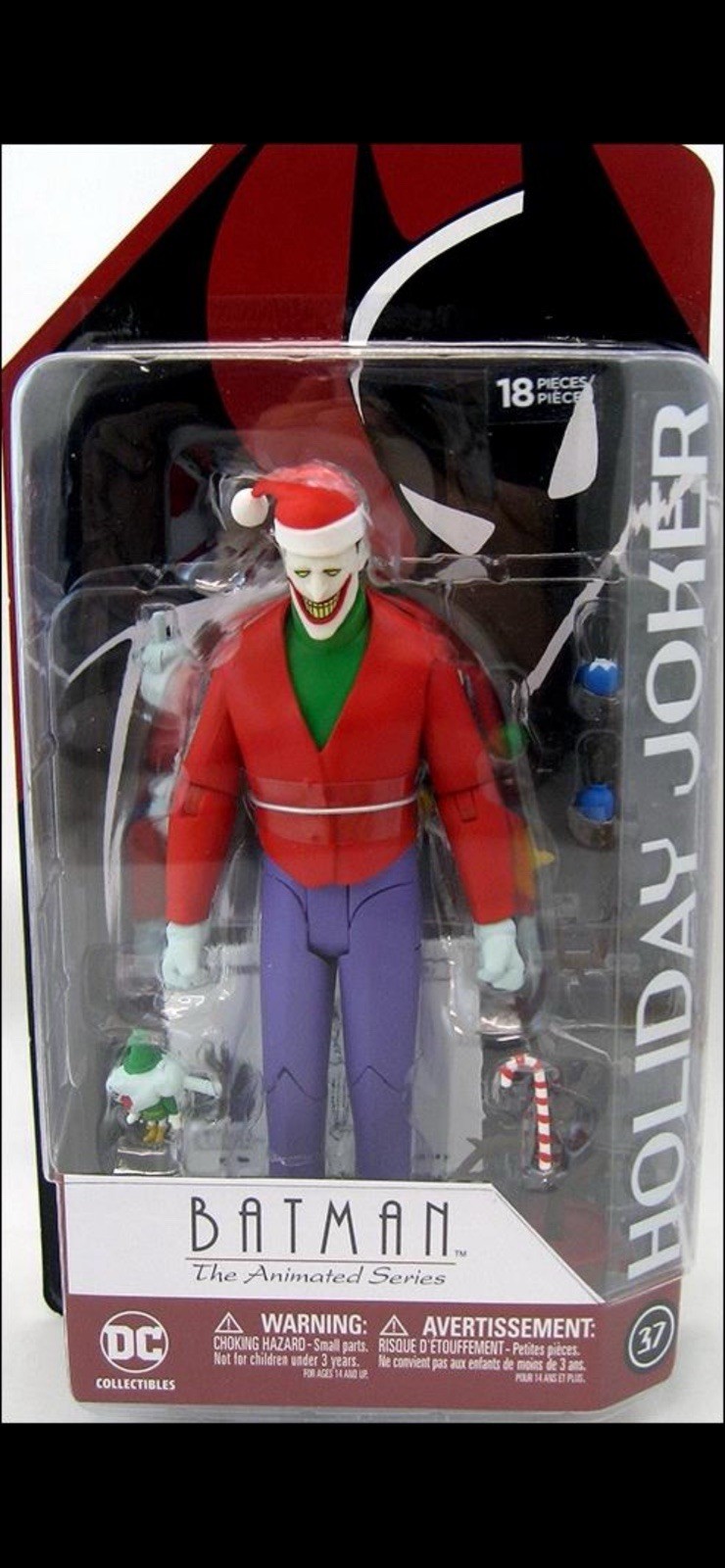 DC Collectibles Batman The Animated Series Christmas Joker