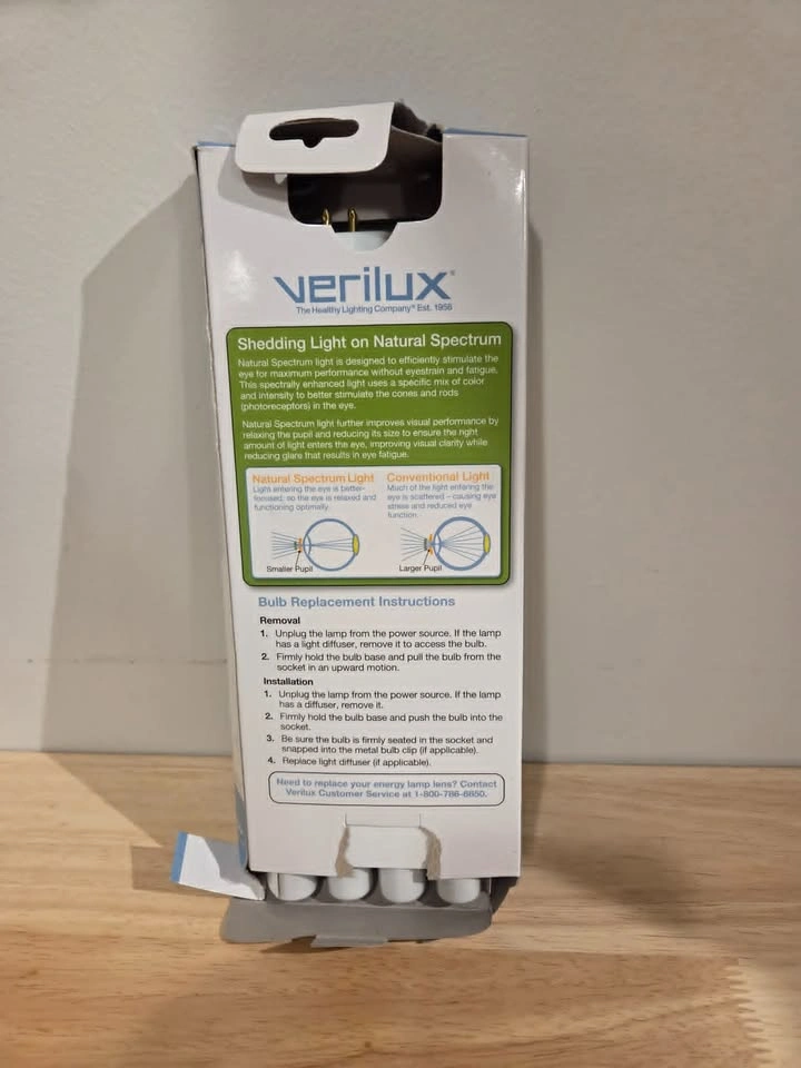 Verilux Happy Light LED Light Therapy Lamp Bundle - photo 3