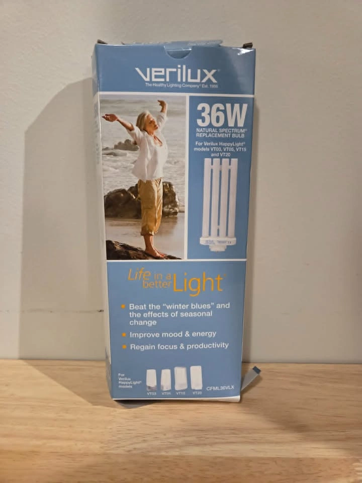 Verilux Happy Light LED Light Therapy Lamp Bundle - photo 4
