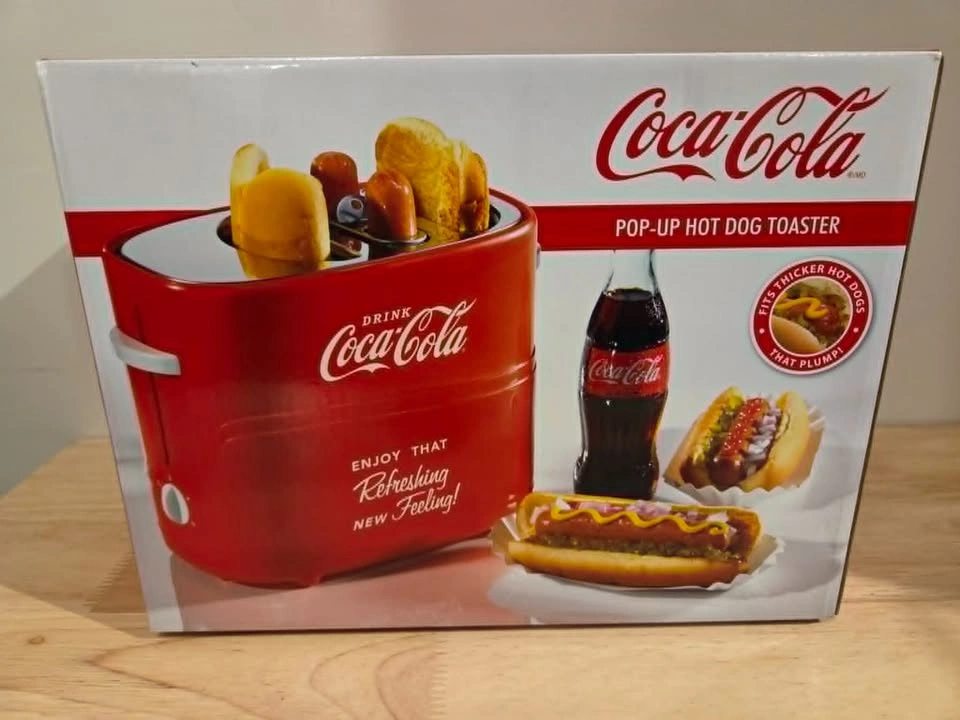 Coca-Cola Pop-Up Hot Dog Toaster (NEW) - photo 2
