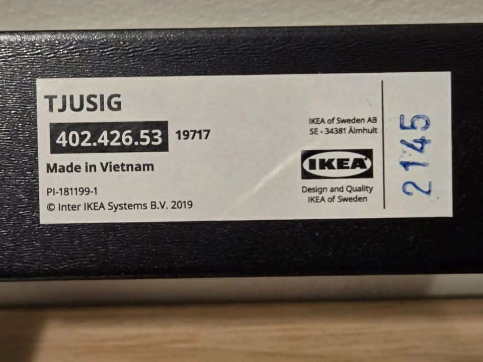 Ikea TJUSIG Wall/Door Rack - photo 4