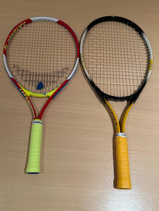 Artengo and Wilson Tennis Rackets Racquets - New Grip - photo 4