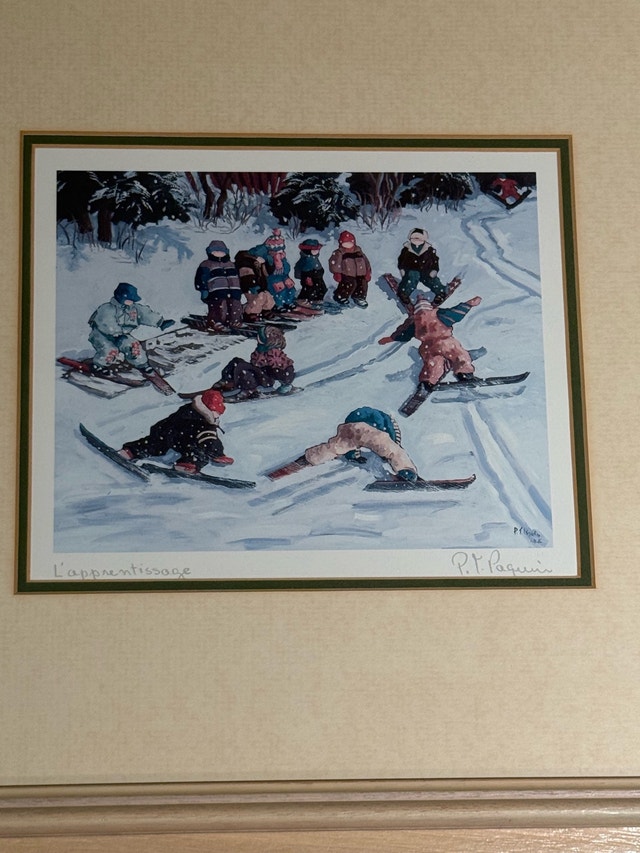 Pauline T. Paquin Art Print - L'apprentissage - photo 3