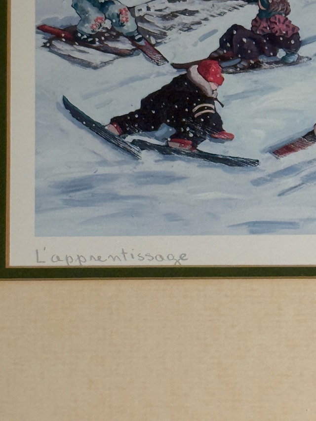 Pauline T. Paquin Art Print - L'apprentissage - photo 4