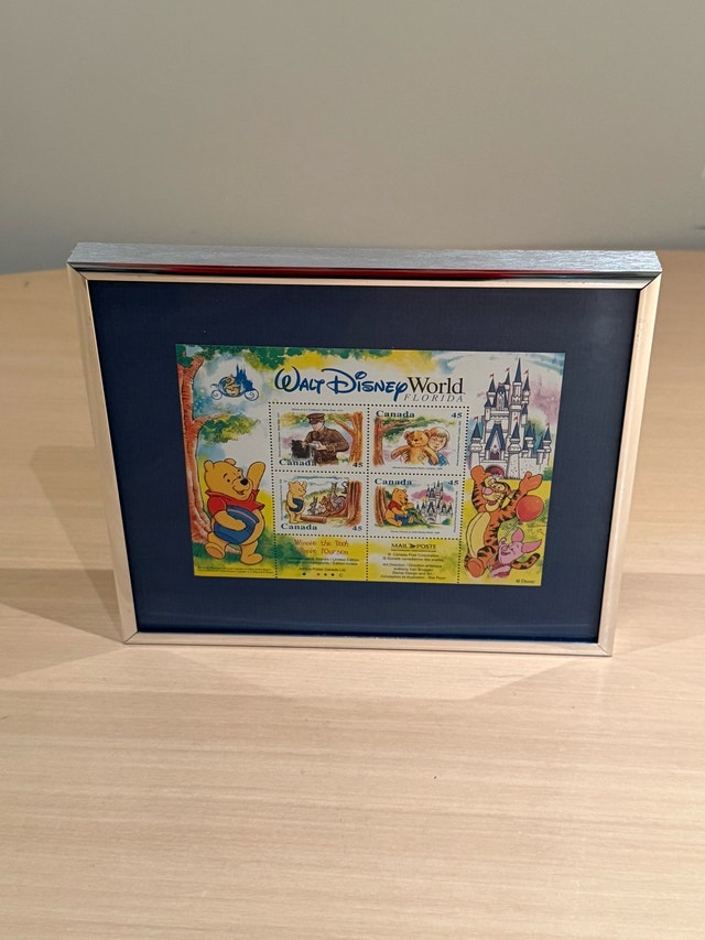 Walt Disney World 25th Anniversary Winnie the Pooh Stamps Set