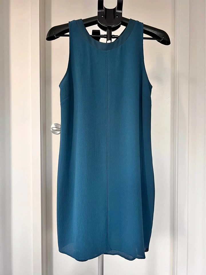 monk & lou Teal Sleeveless Dress XS