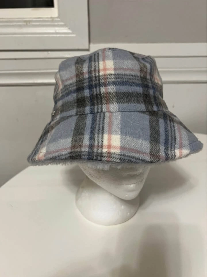 ⚽ Checkered Light blue hat - photo 2