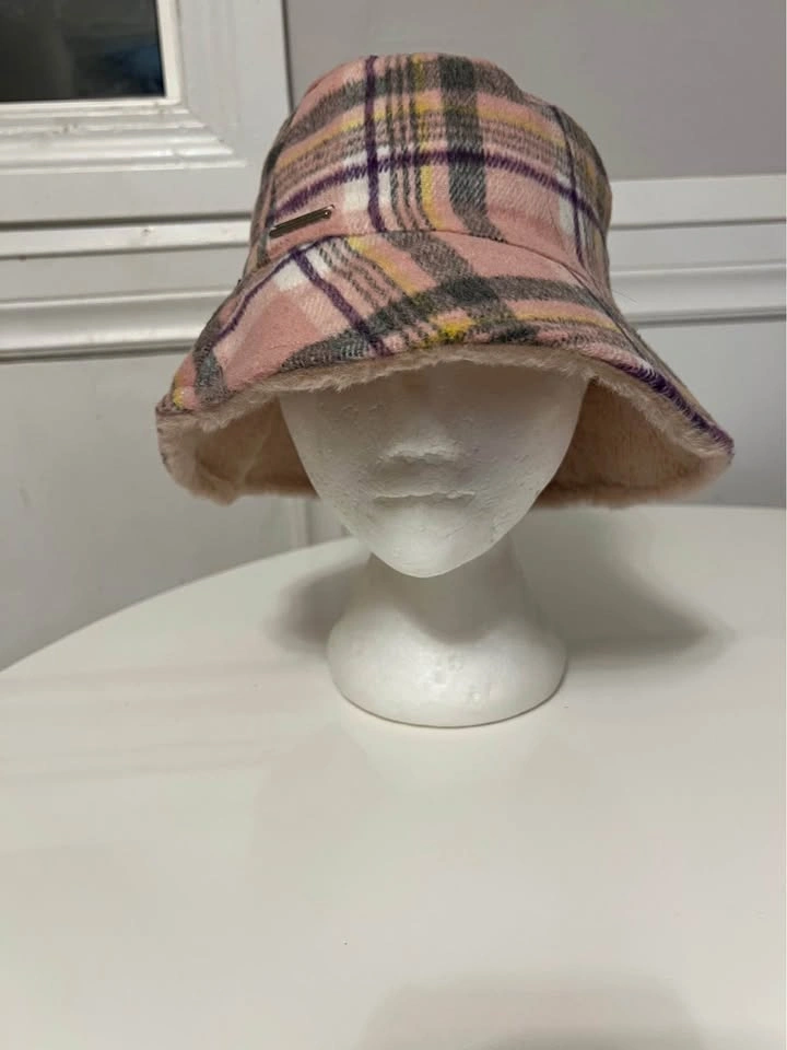 ⚽ Pink checkered hat - photo 2
