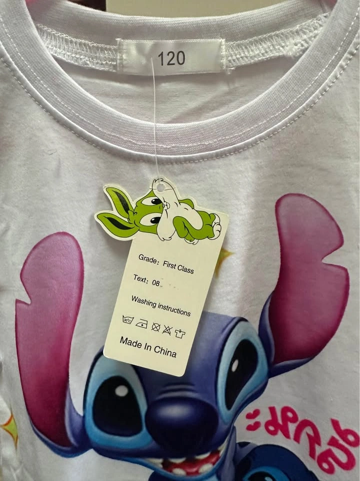 Disney Stitch Kids T-shirt Size 120 - photo 2