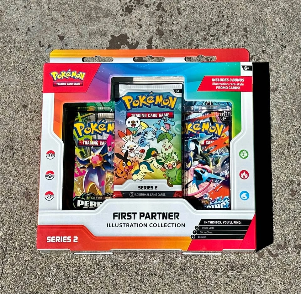 Pokemon First Partner Illustration Collection Series 2