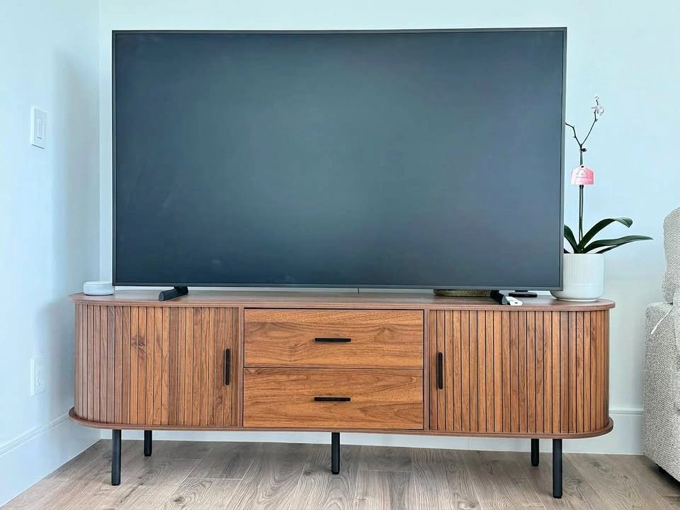 17 Stories 70” Mid-Century Modern Media Unit/TV Stand