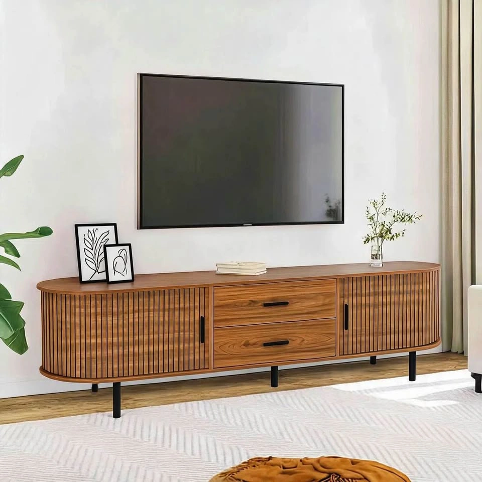 17 Stories 70” Mid-Century Modern Media Unit/TV Stand - photo 3