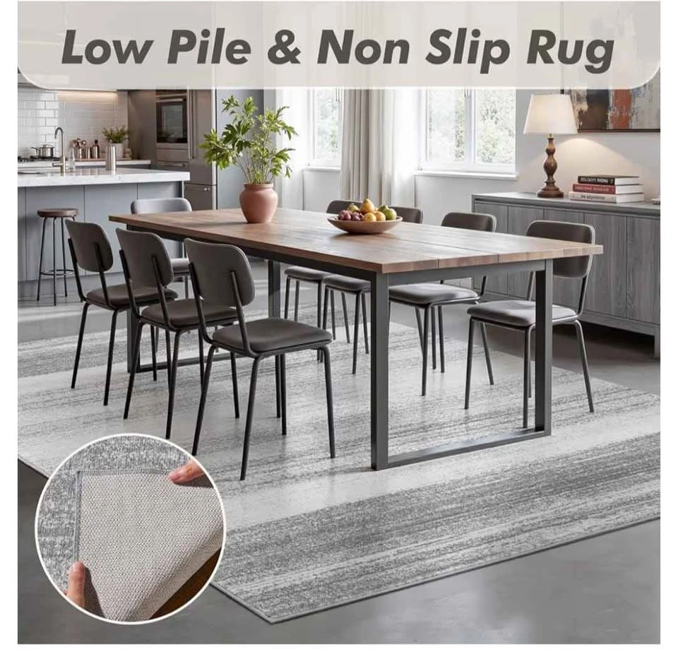 Brand new 8x10 Modern Abstract Area Rug - Grey - photo 4