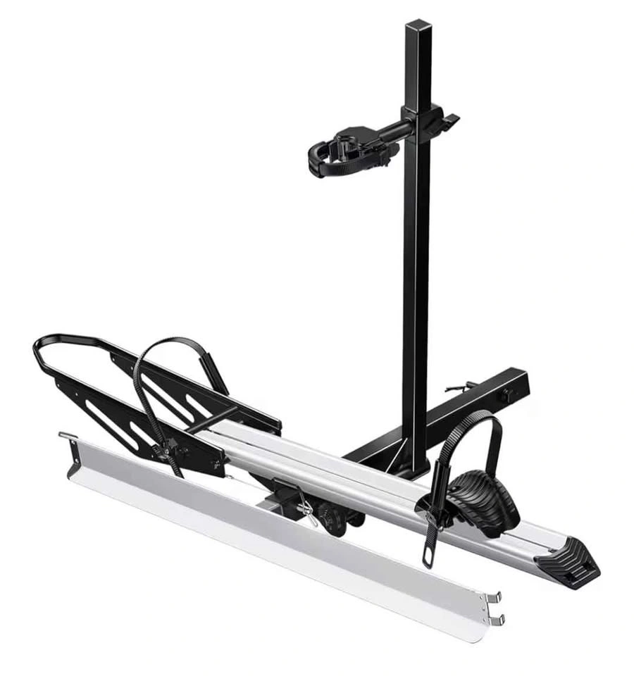 Electric Hitch Mount Single Bike Rack with Ramp (100 lbs) - photo 4