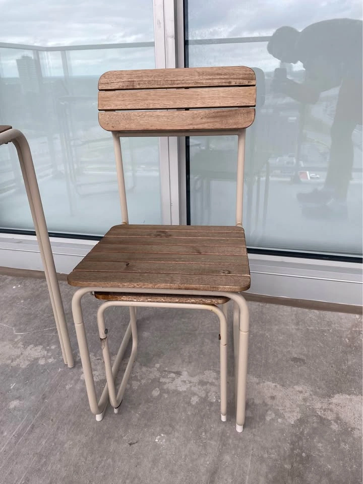 IKEA outdoor chairs and table - photo 2