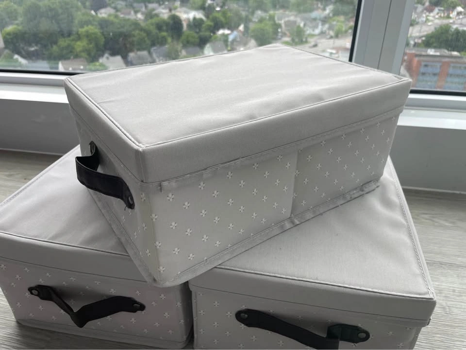 IKEA fabric storage boxes - photo 2