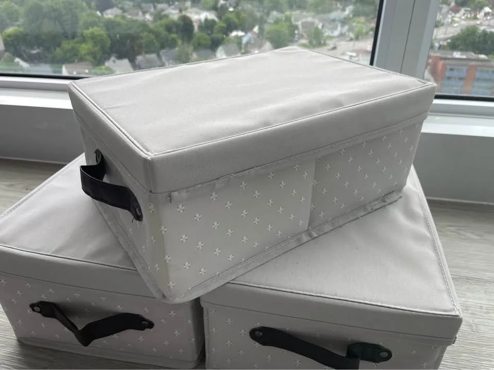 IKEA fabric storage boxes - photo 2