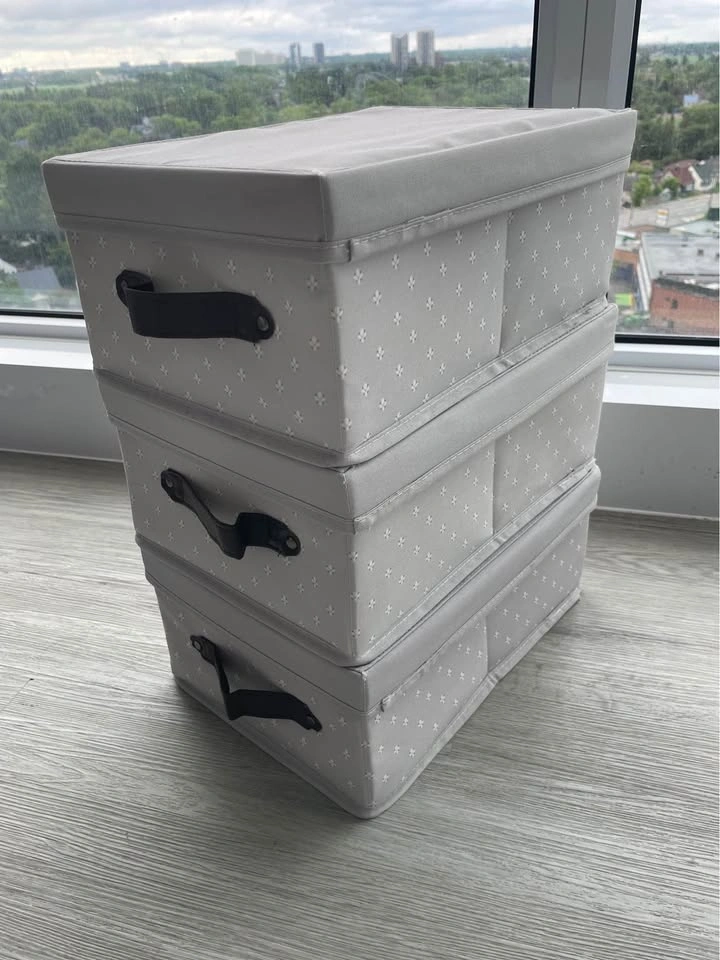 IKEA fabric storage boxes - photo 3