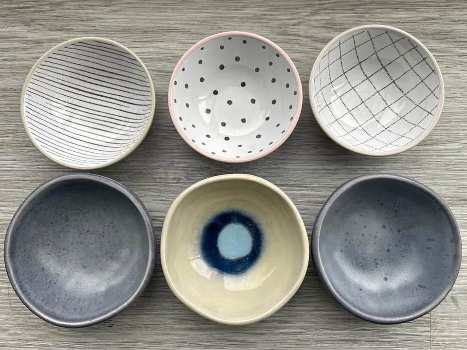 Assortment of small plates