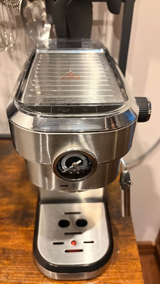 Brewsly 15-Bar Espresso Machine + Milk Frothing Pitcher - photo 3