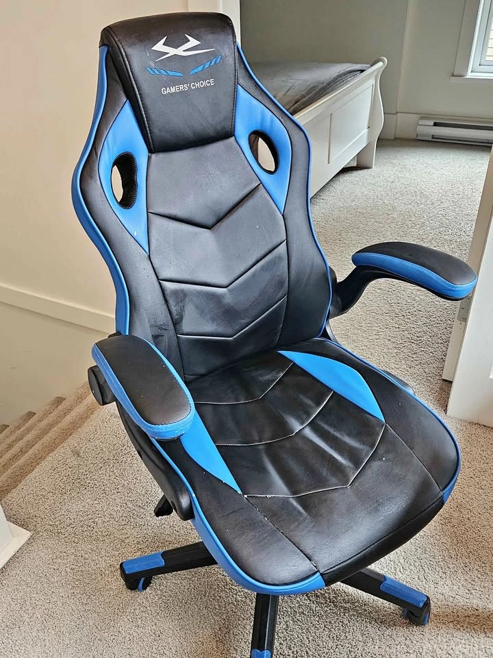Gaming Chair (Blue/Black, Gamers' Choice)