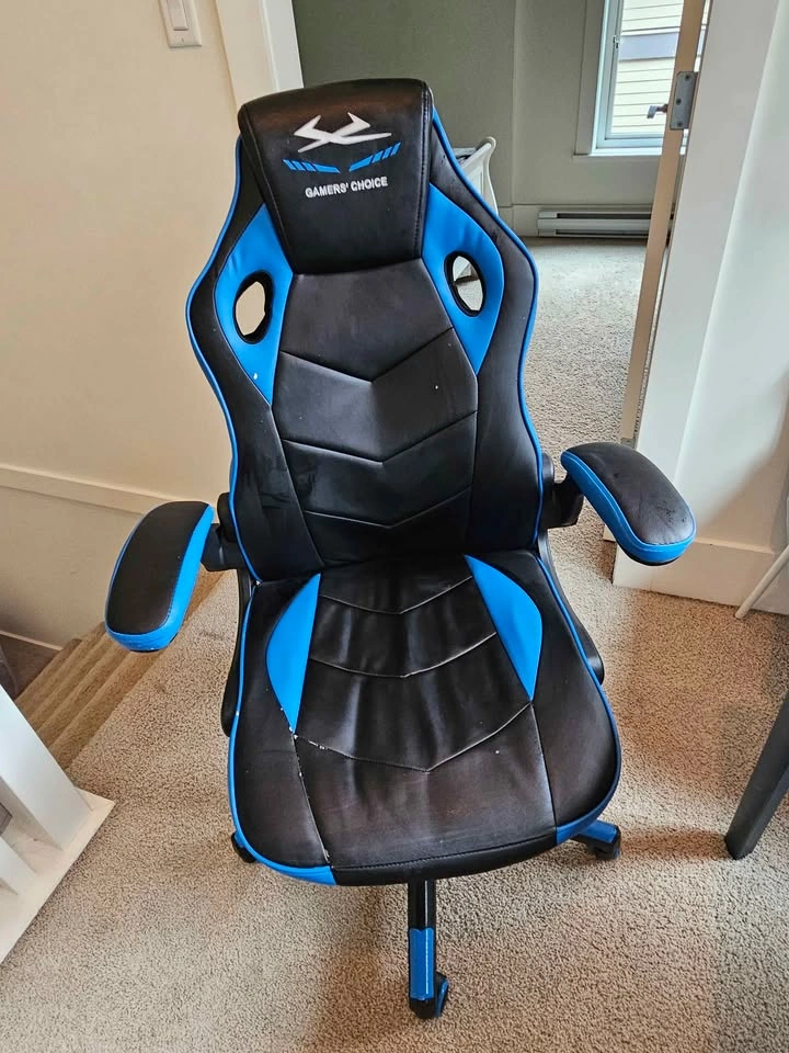 Gaming Chair (Blue/Black, Gamers' Choice) - photo 2