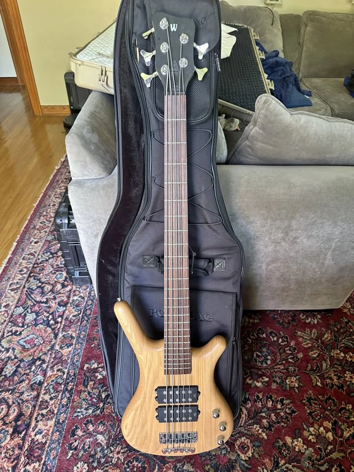 Warwick 2009 RockBass Corvette $$, 5-string Natural Satin