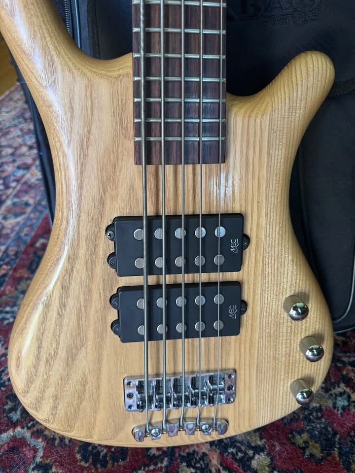 Warwick 2009 RockBass Corvette $$, 5-string Natural Satin - photo 3