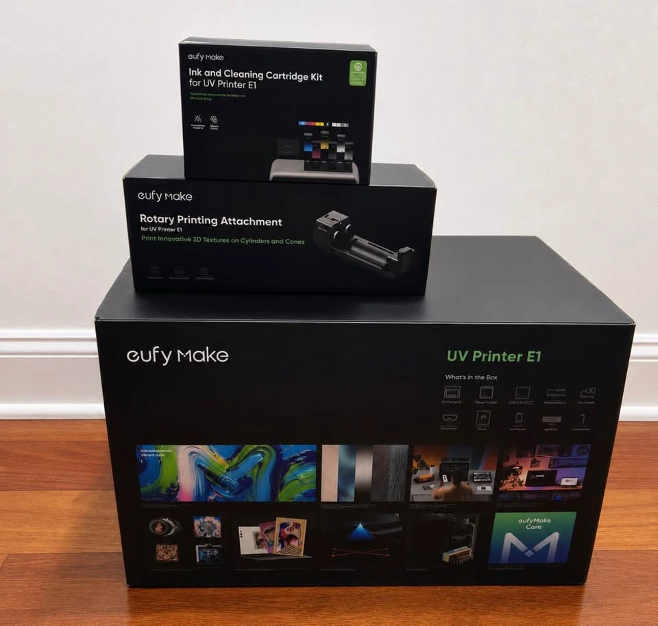 Eufymake E1 UV printer Bundle