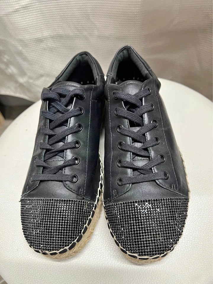 ⚽ Leather Beautiful Espadrille