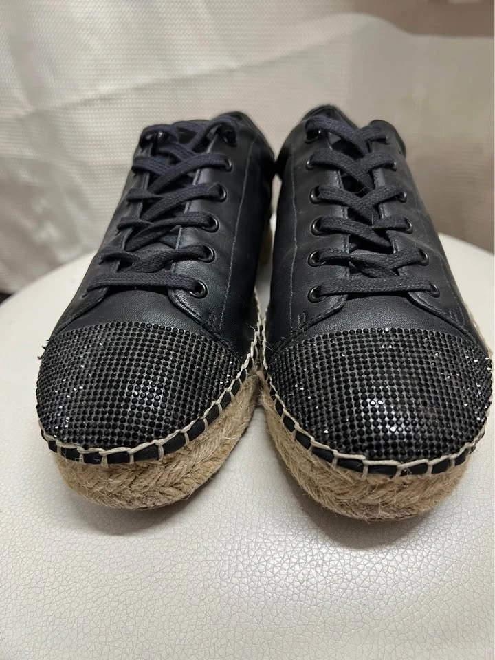 ⚽ Leather Beautiful Espadrille - photo 4