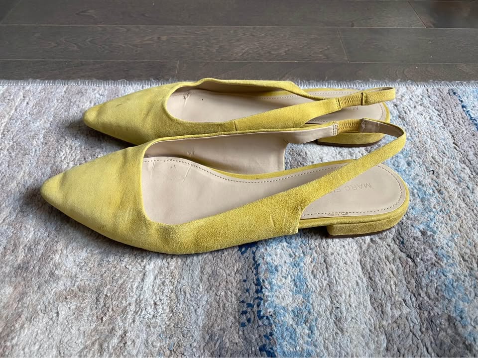 yellow flats size 10 - photo 2