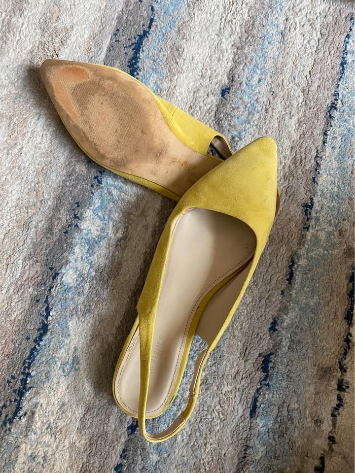 yellow flats size 10 - photo 3