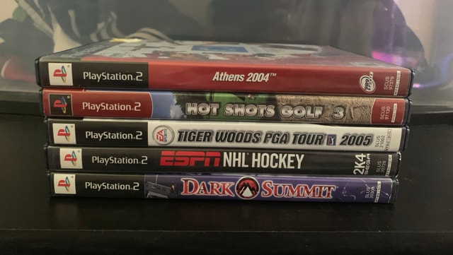 Five PS2 Games for $10