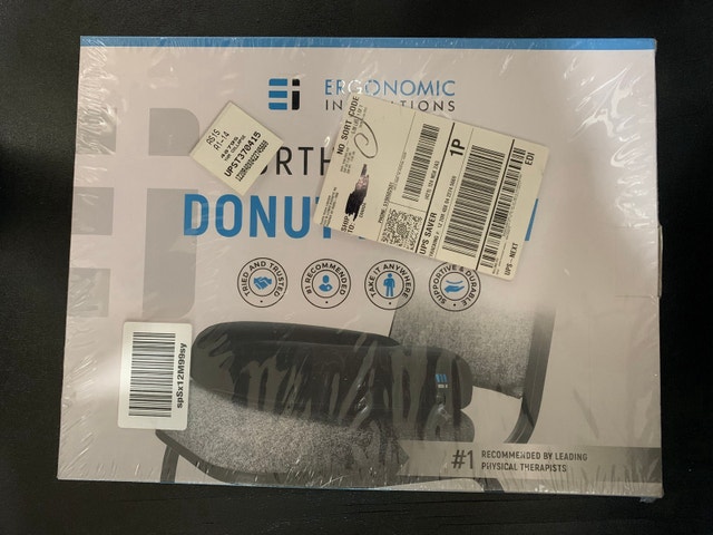 New Ergonomic Innovations Donut Pillow